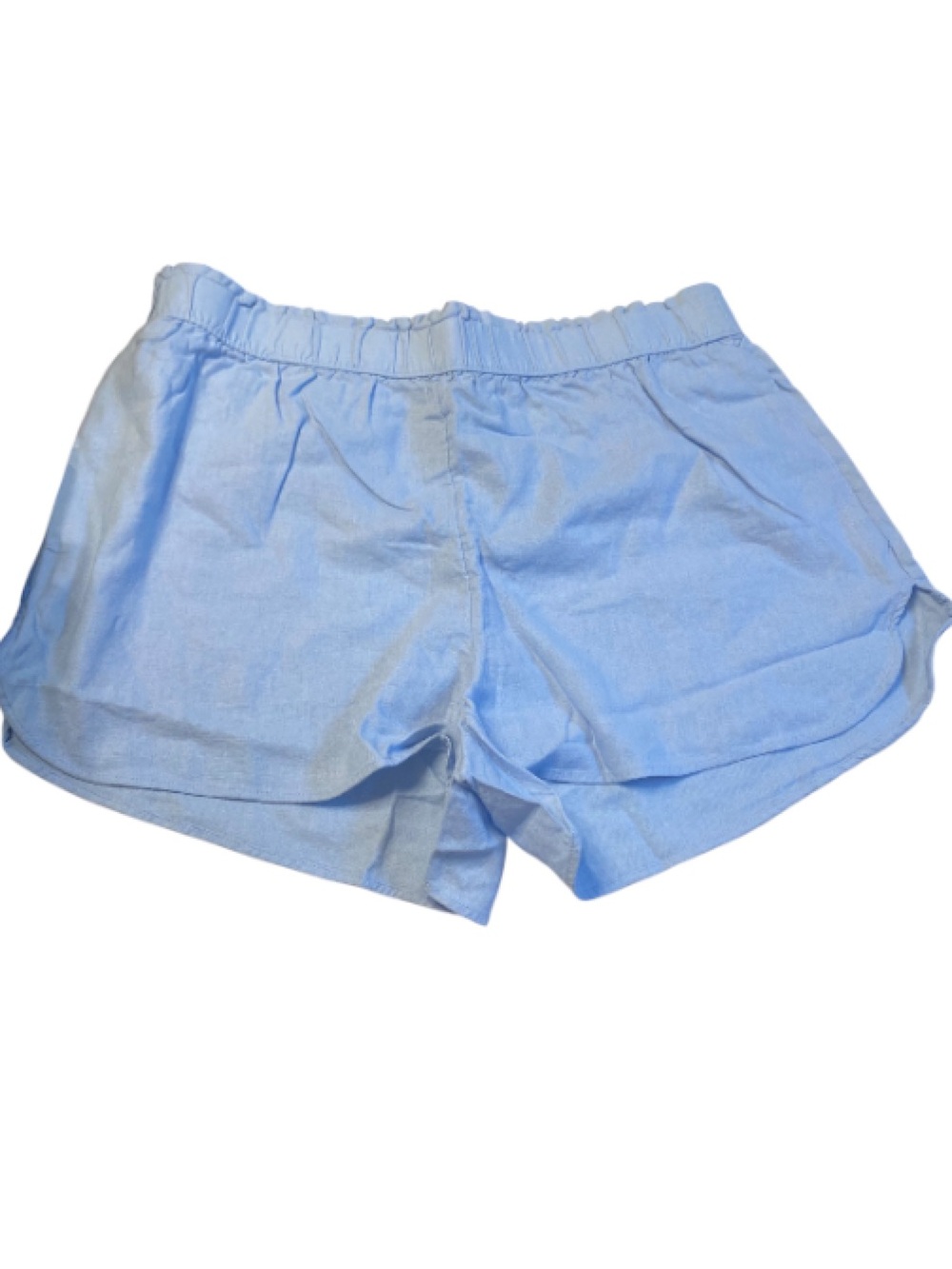Universal Thread Light Blue Elastic Waist Linen Shorts NWT Size XL
